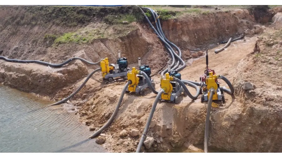 Dewatering Solution for Skyscraper Construction, Qatar - Cosmos Pumps