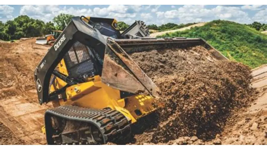 compact skid steer loader small construction machine